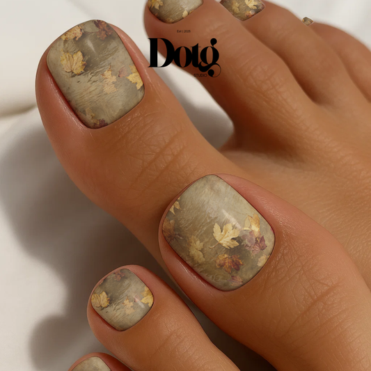 Autumn Drift Nail Polish Wraps DIY Manicure & Pedicure Stickers Nail Decal Strips
