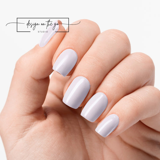 Lavender Color Nail Wrap