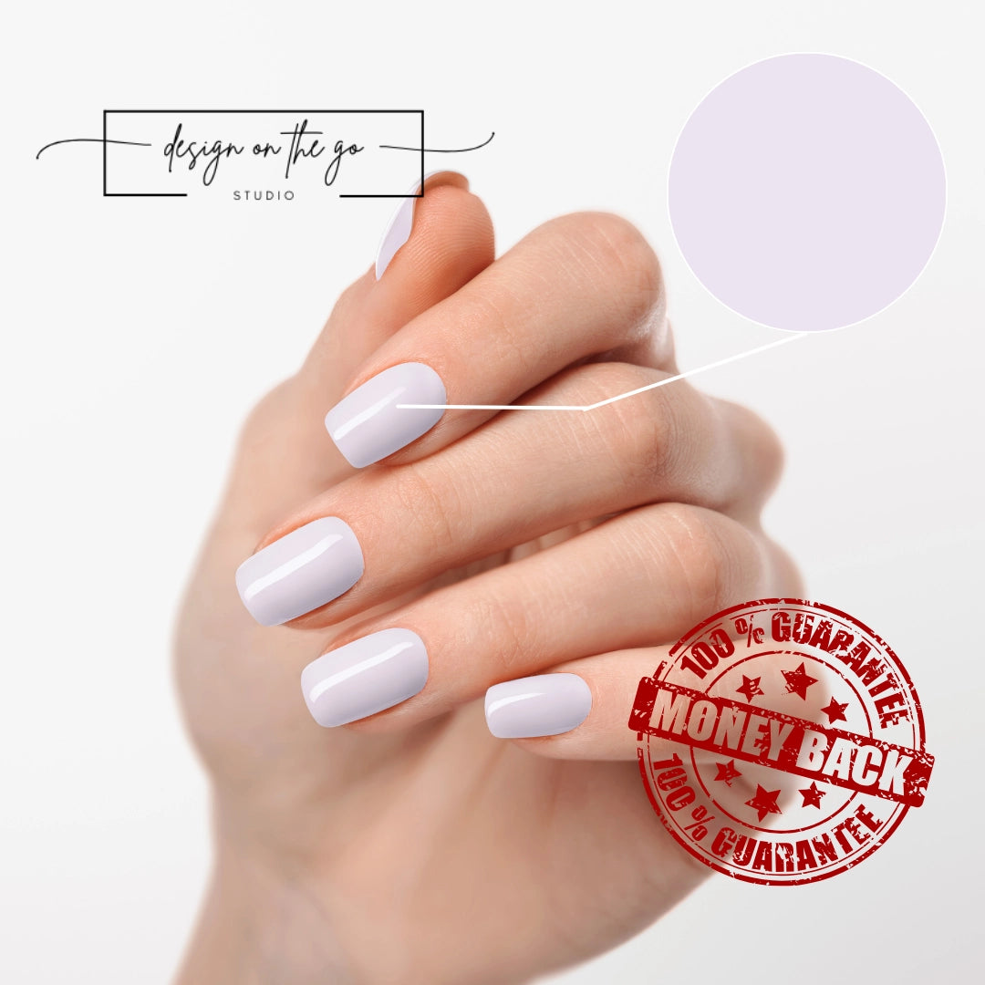 Lavender Color Nail Wrap