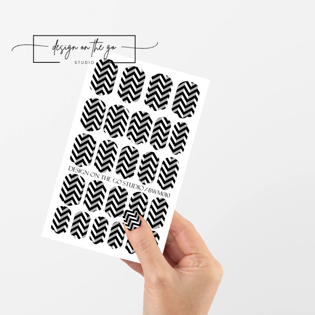 Zigzag Nail Wraps