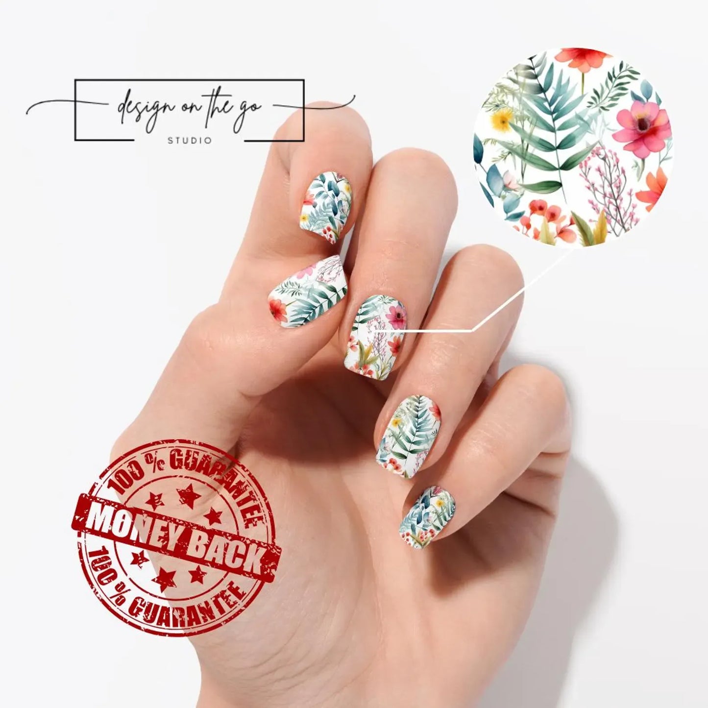 Petal Dance Nail Wraps