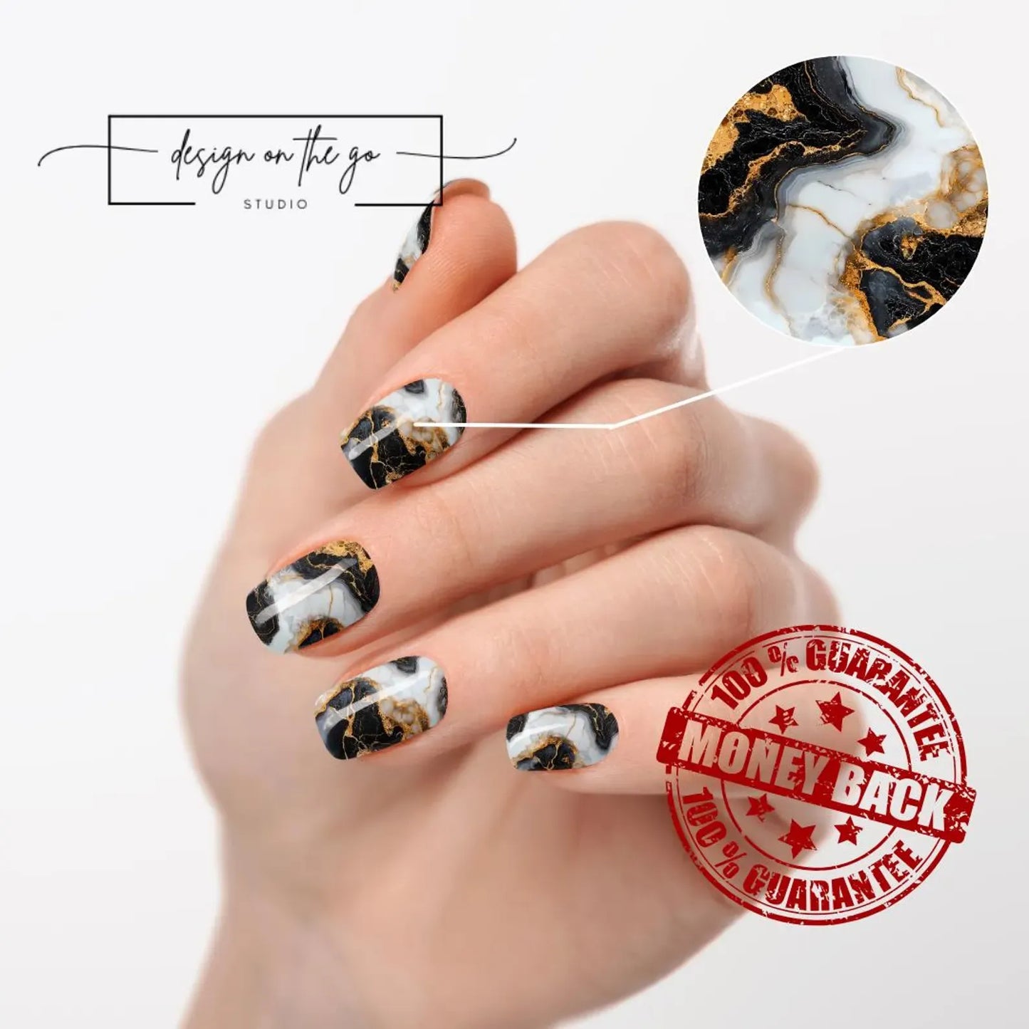 Gilded Luxe Nail Wraps
