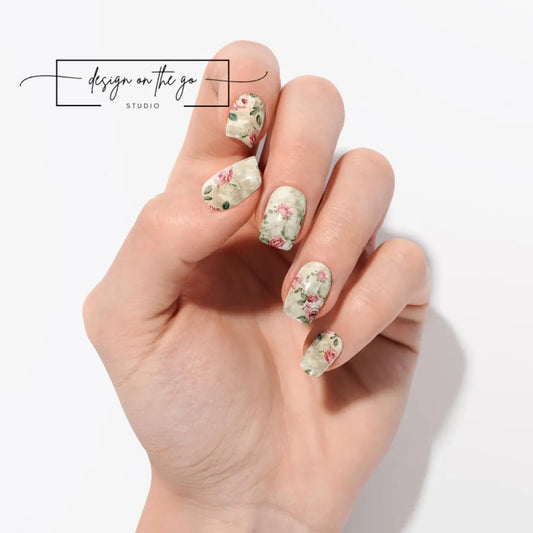 Blush-bud Nail Wraps