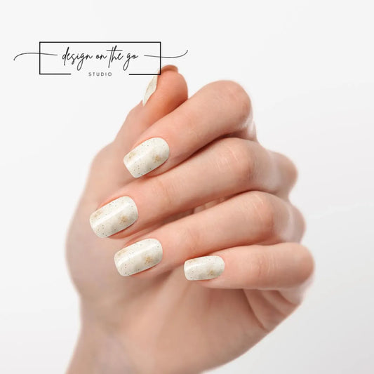 Golden Dust Nail Wrap