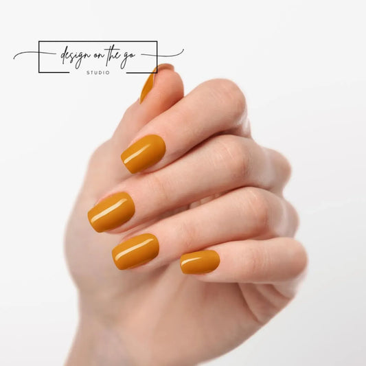 Burnt Caramel Nail Wraps