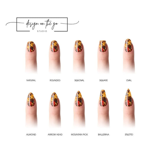 Fall Glaze Nail Wraps