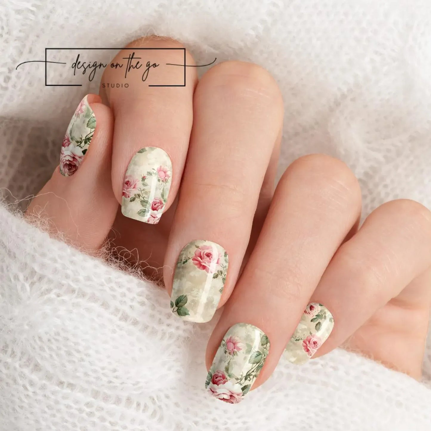 Blush-bud Nail Wraps