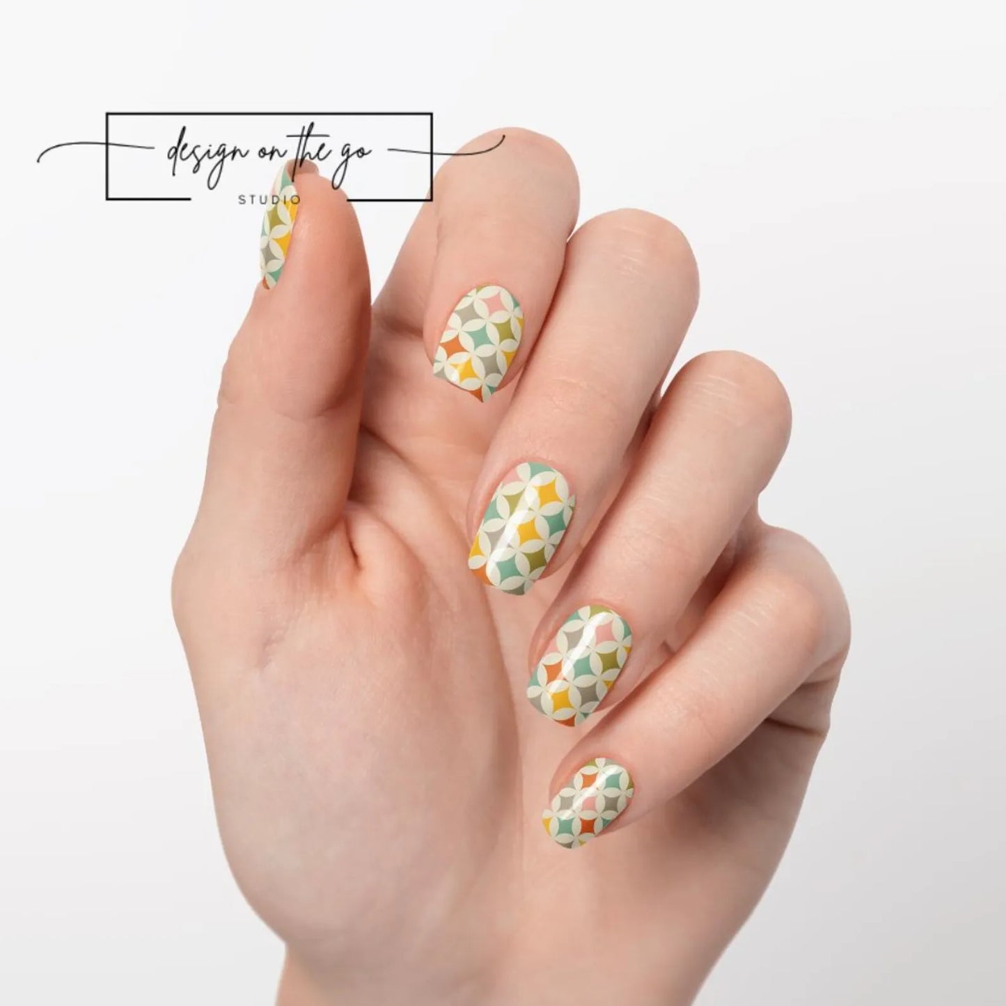 Retro Nail Wraps