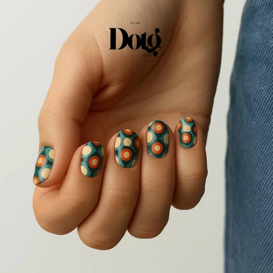 Retro Orbit Nail Wraps