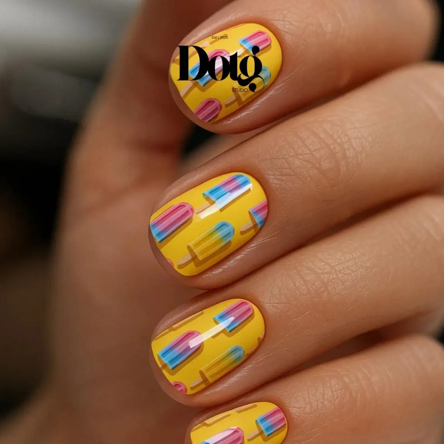 Popsicle Nail Wraps