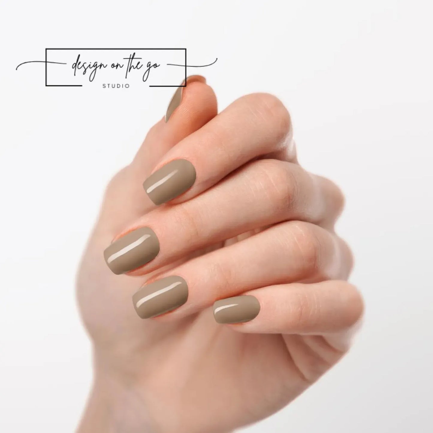 Sienna Glow Nail Wraps