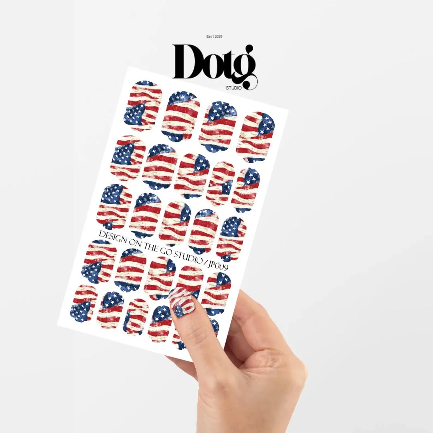 Forth of July Nail Wraps