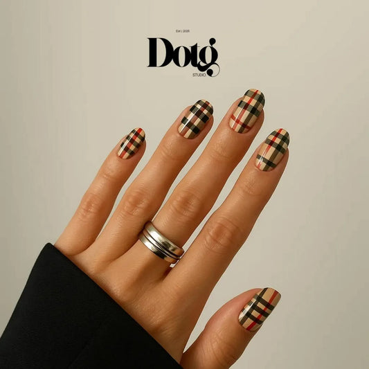 Plaid Nail Wraps