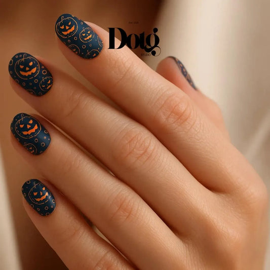 Jack O Lantern Nail Wraps