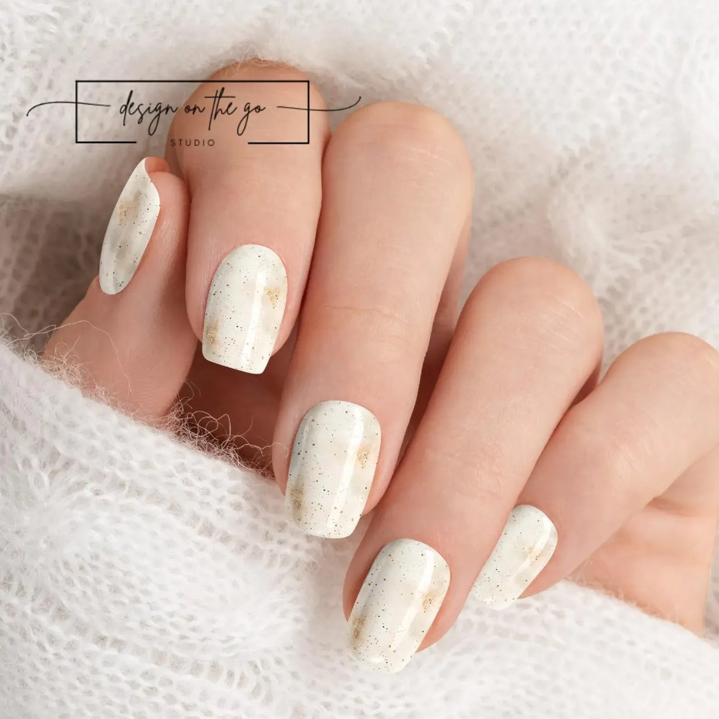 Golden Dust Nail Wrap