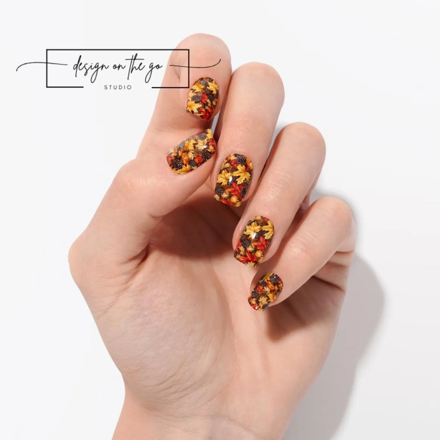 Fall Glaze Nail Wraps