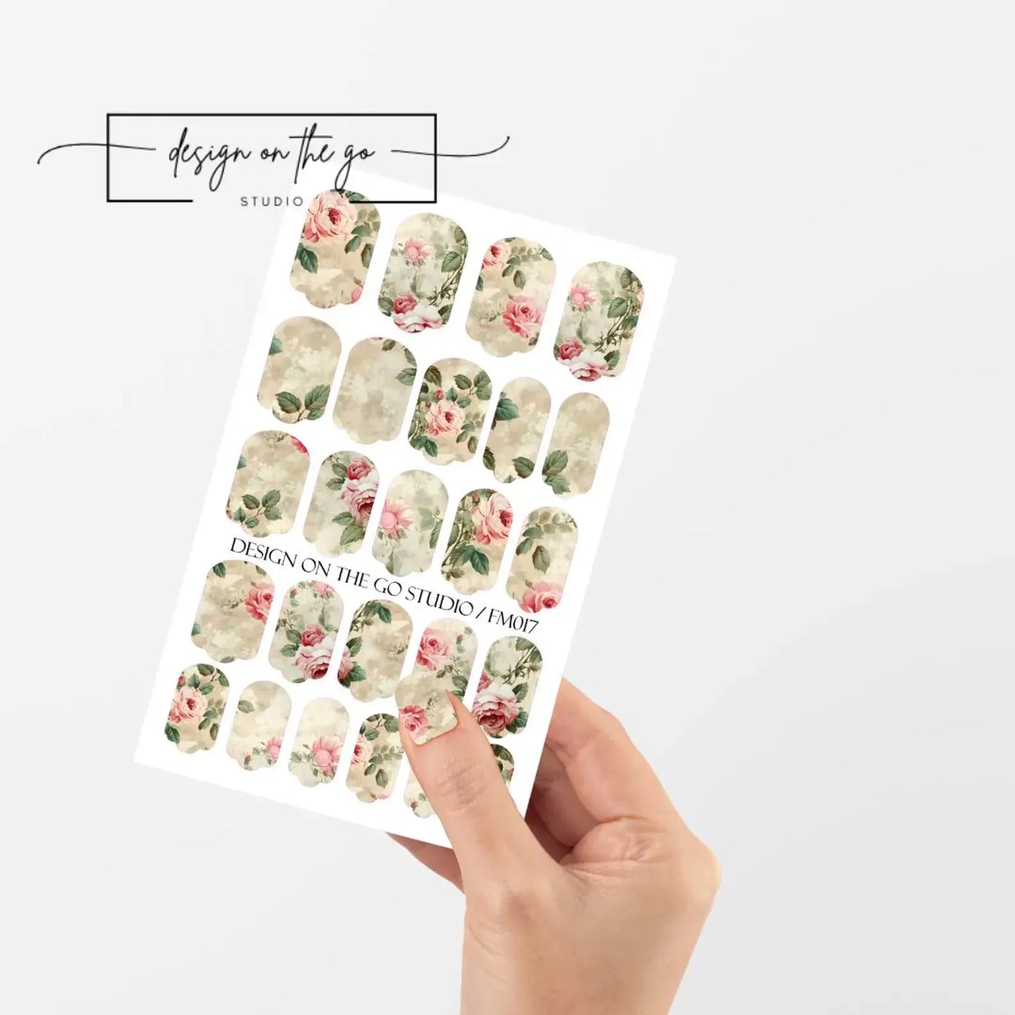 Blush-bud Nail Wraps