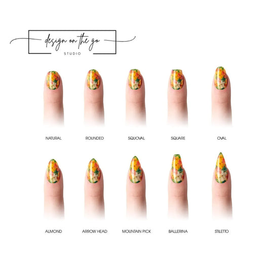 Tropic Bloom Nail Wraps