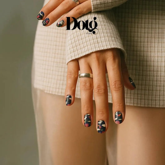 Glitch Nail Wraps