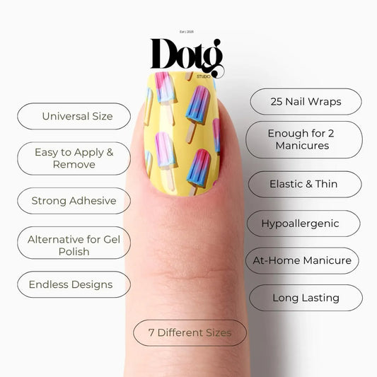 Popsicle Nail Wraps