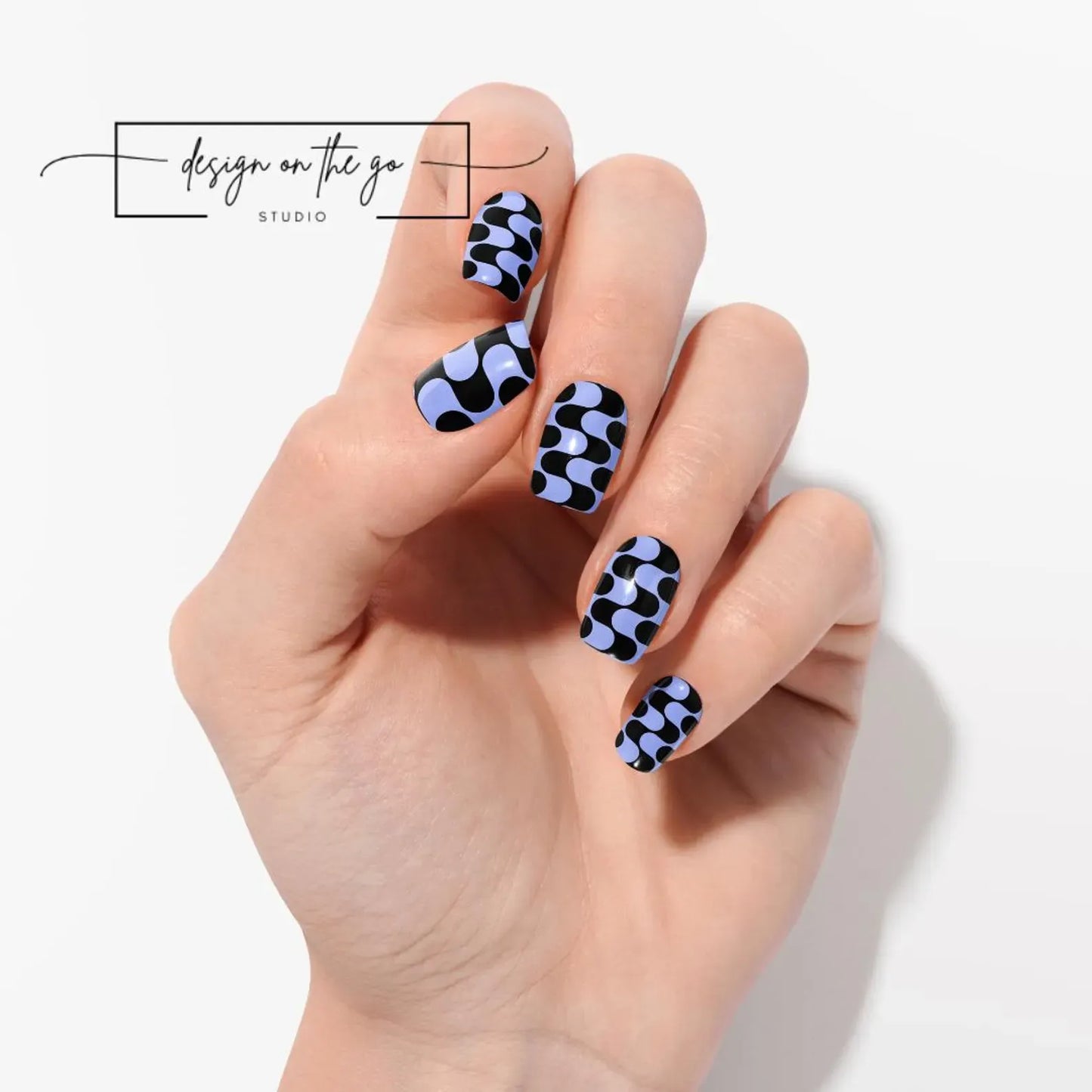 Pixels Nail Wraps