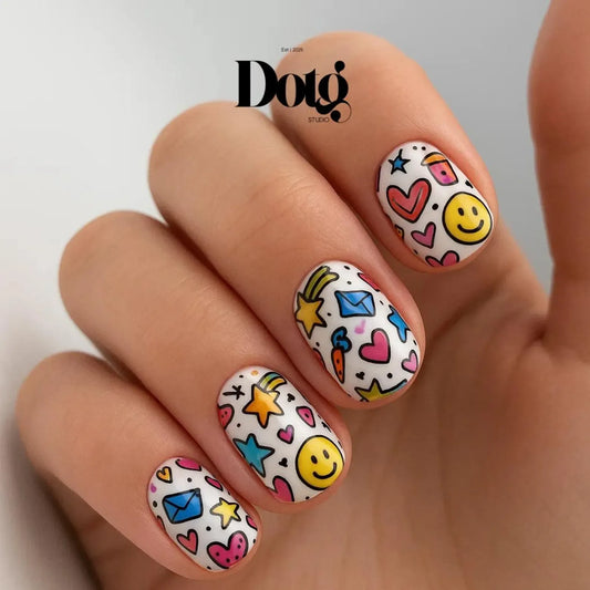 Fun Doodle Nail Wraps