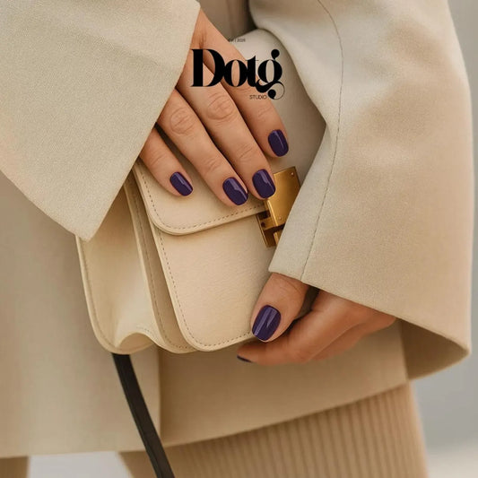 Deep Purple Nail Wraps