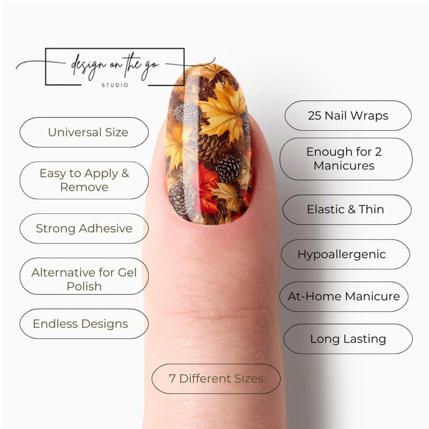 Fall Glaze Nail Wraps
