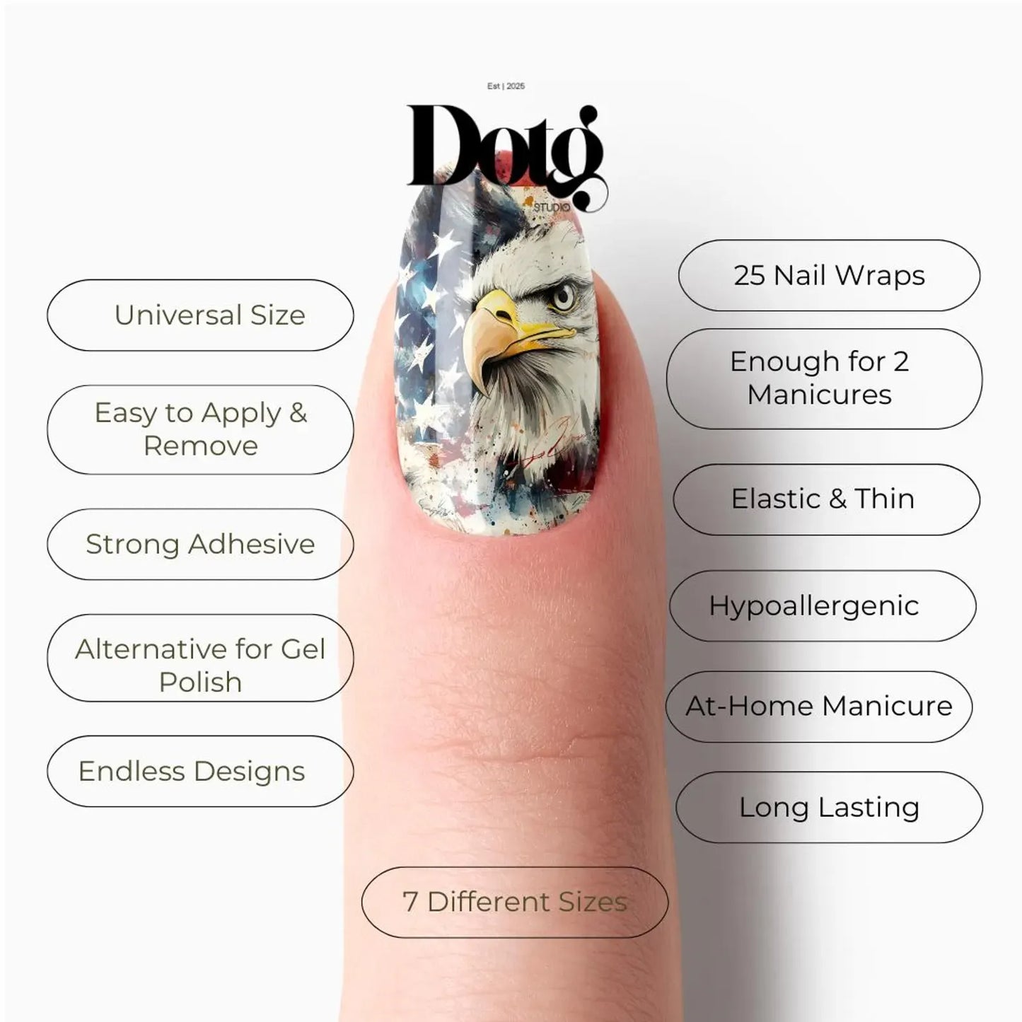 Liberty Watch Nail Wraps
