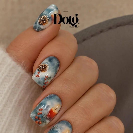 Frosted Eve Nail Wraps