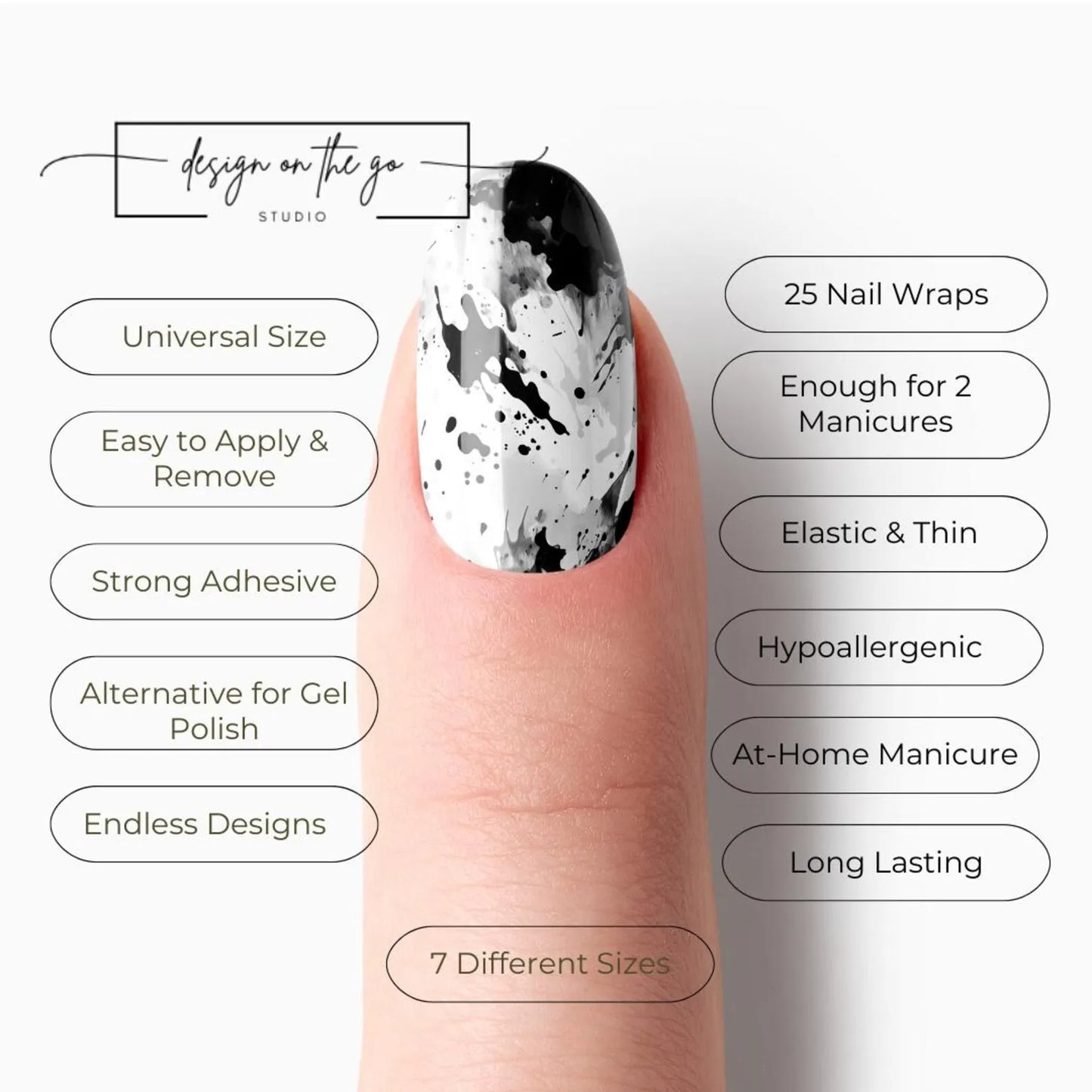 Blot Nail Wraps