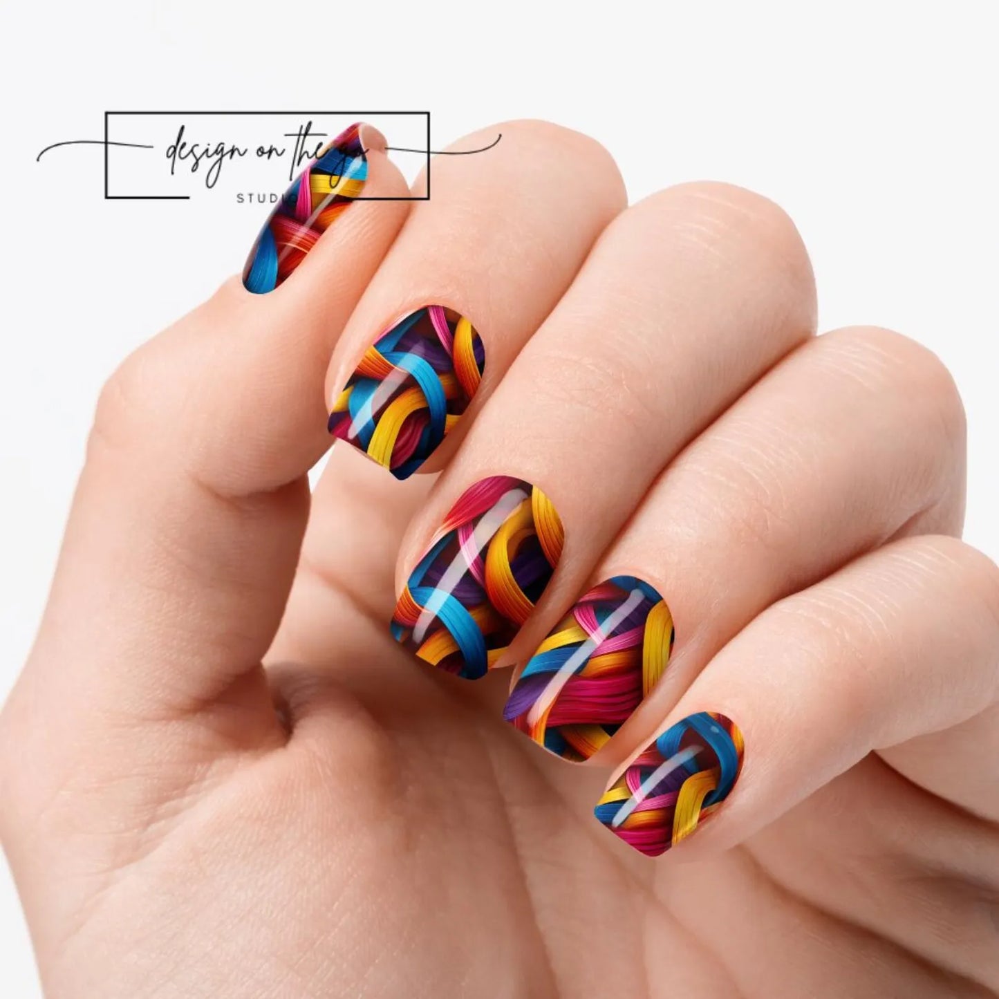 Ripple Nail Wraps