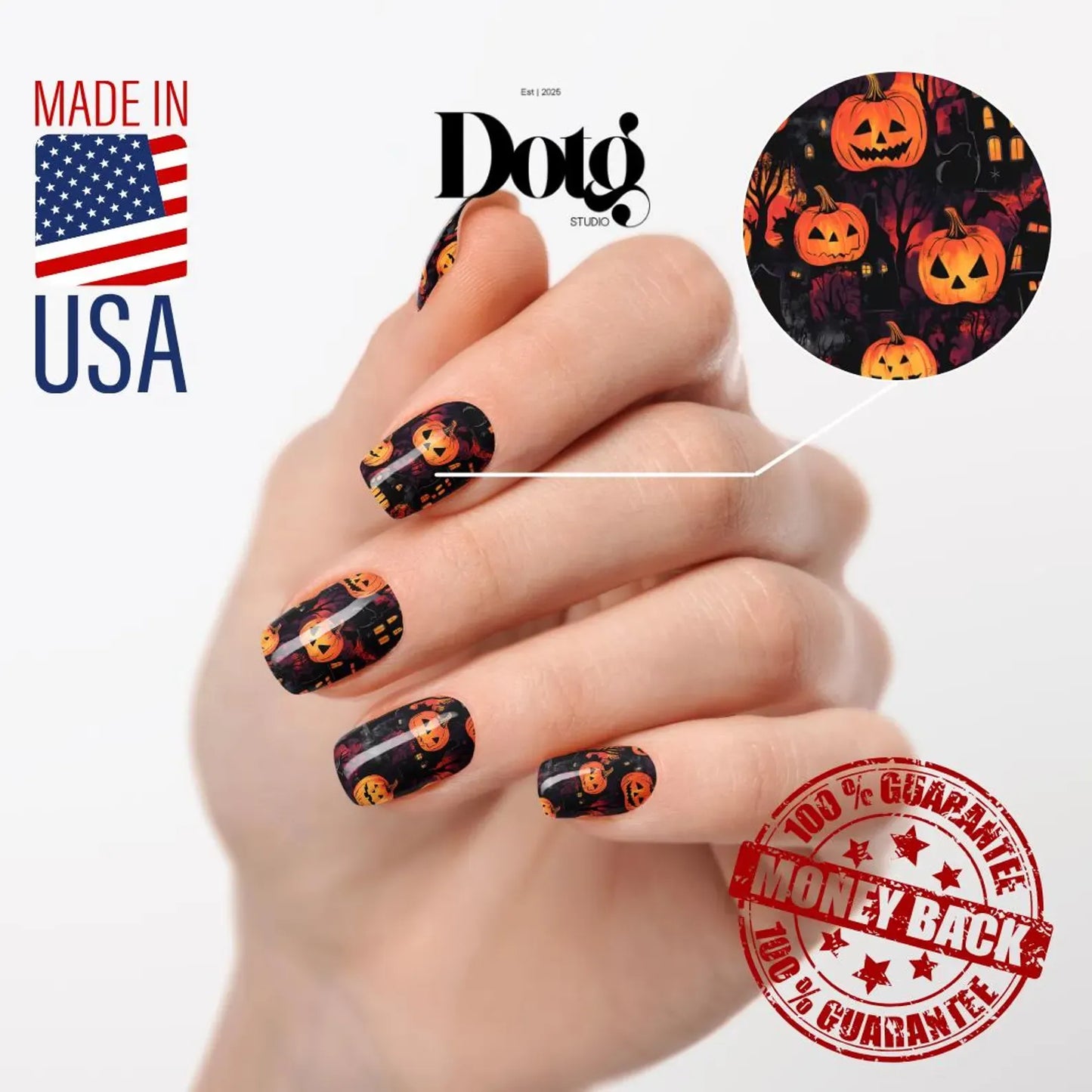 Haunted Night Nail Wraps