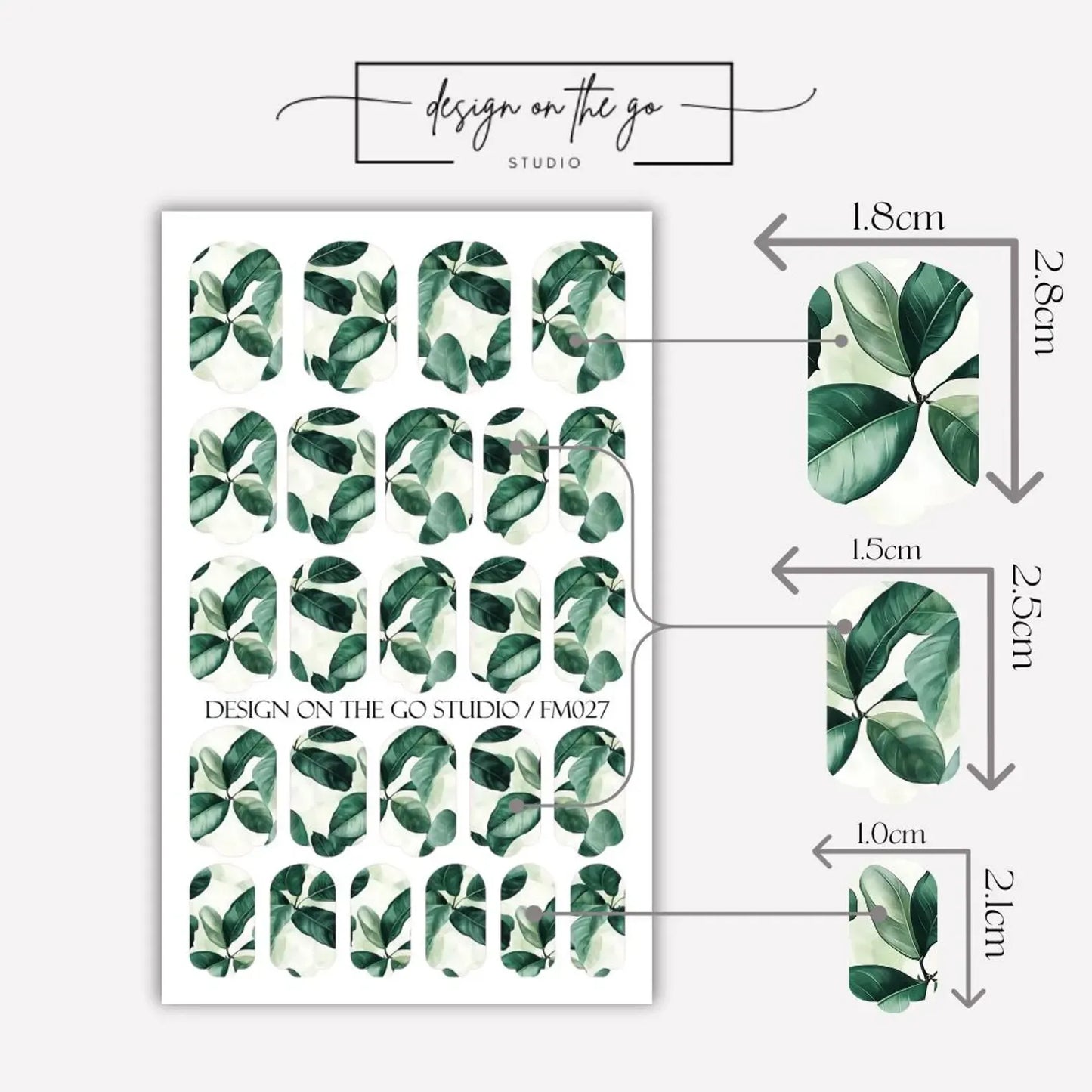 Greenie Nail Wraps