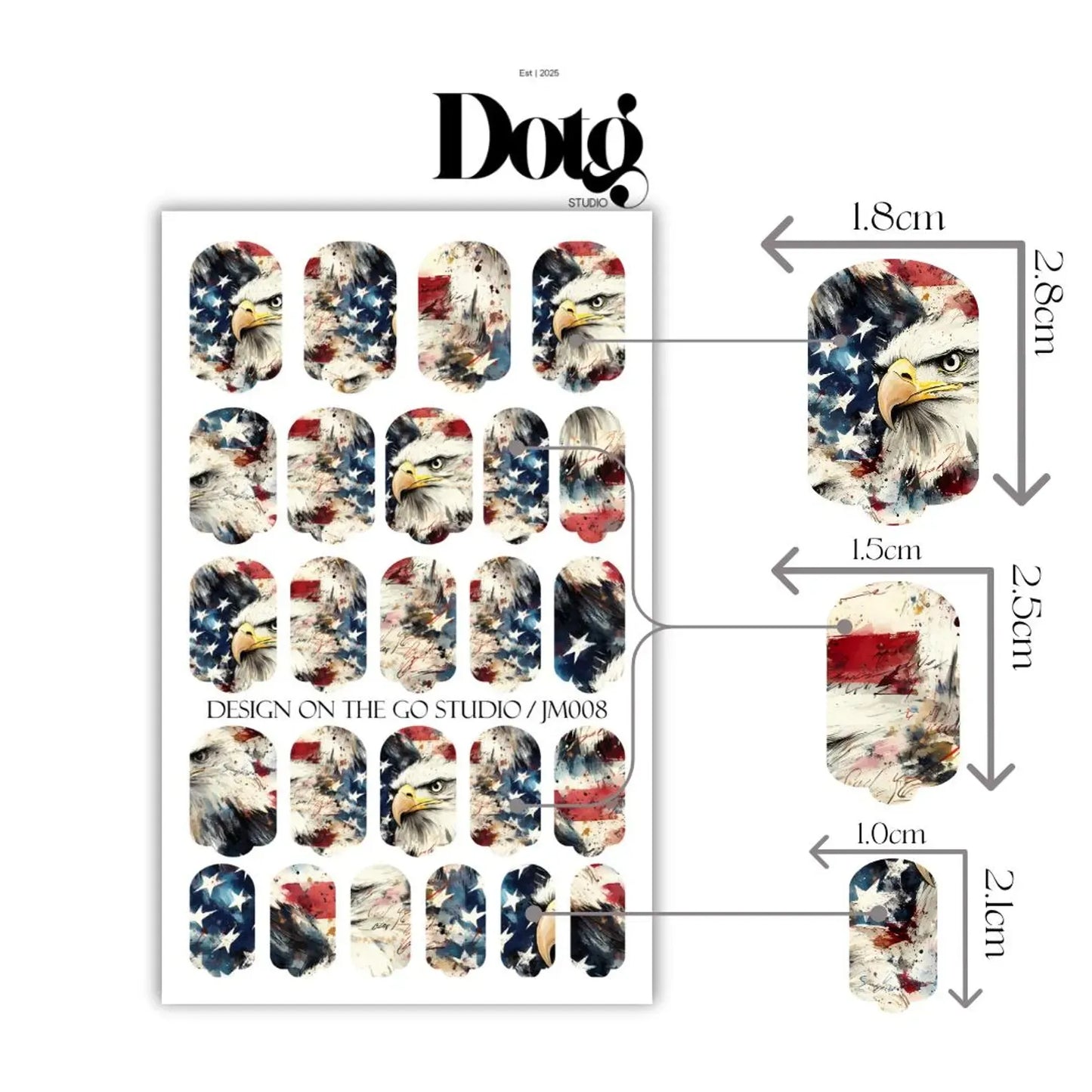 Liberty Watch Nail Wraps