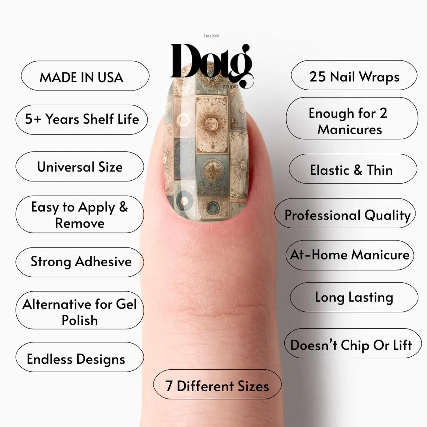 Mystic Tarot Nail Wraps
