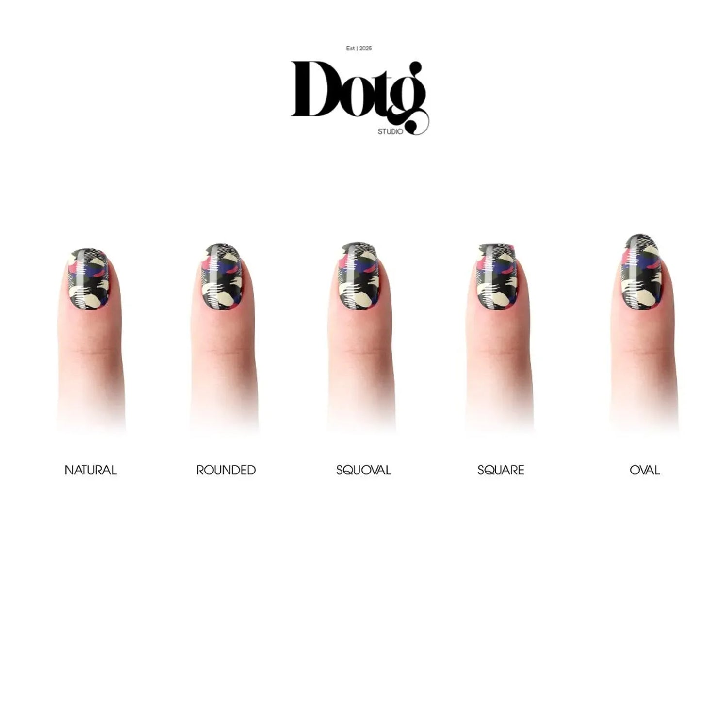 Glitch Nail Wraps