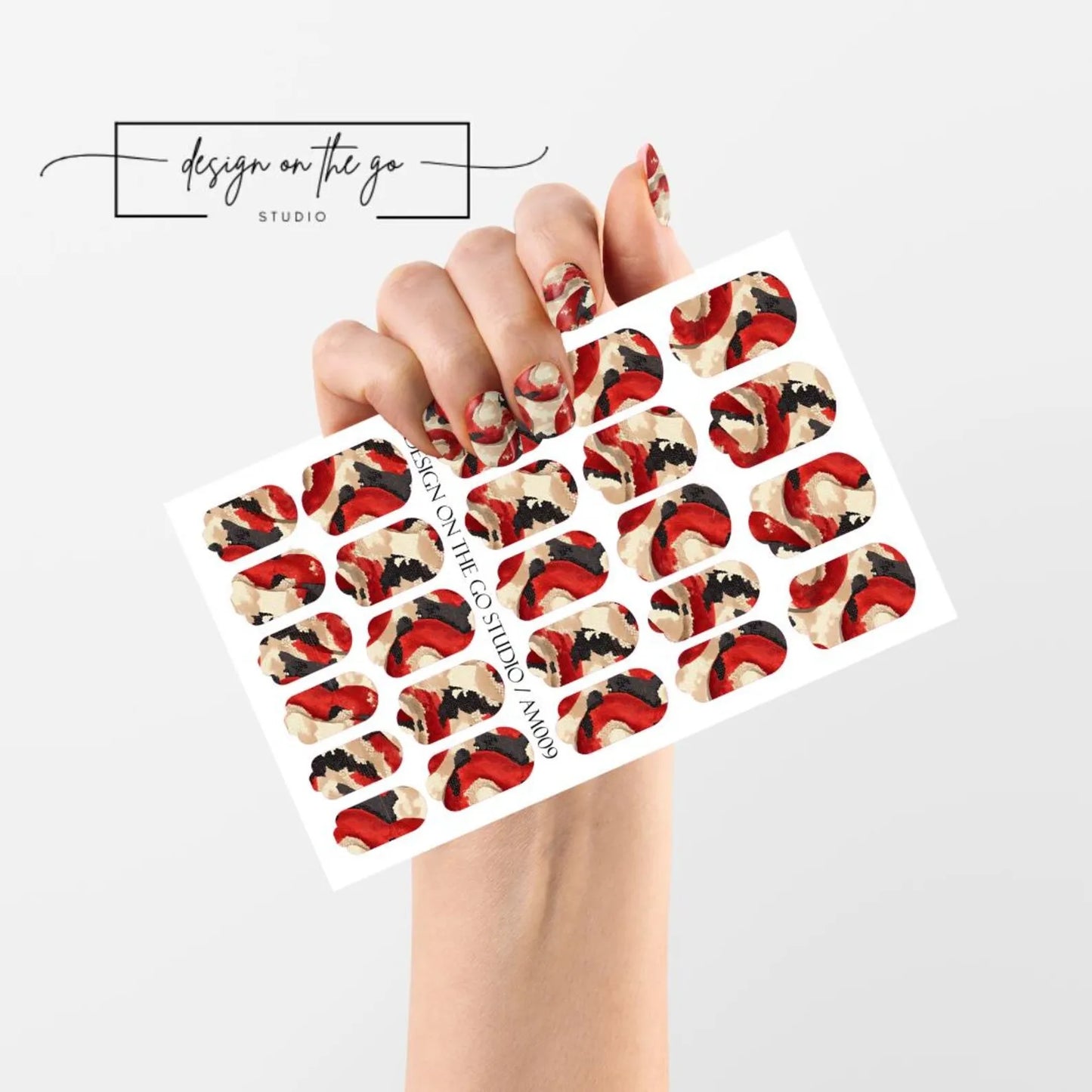 Asian Snake Nail Wraps