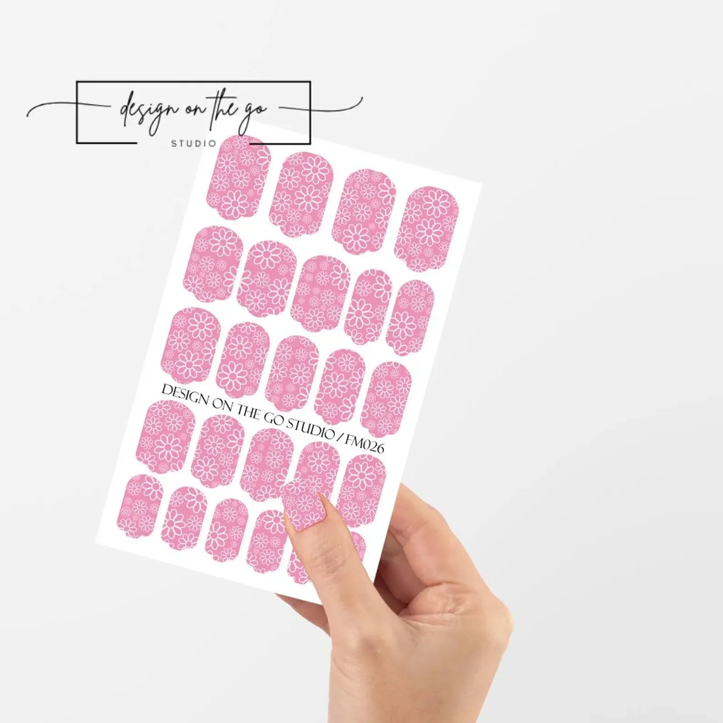 Daisies Nail Wraps