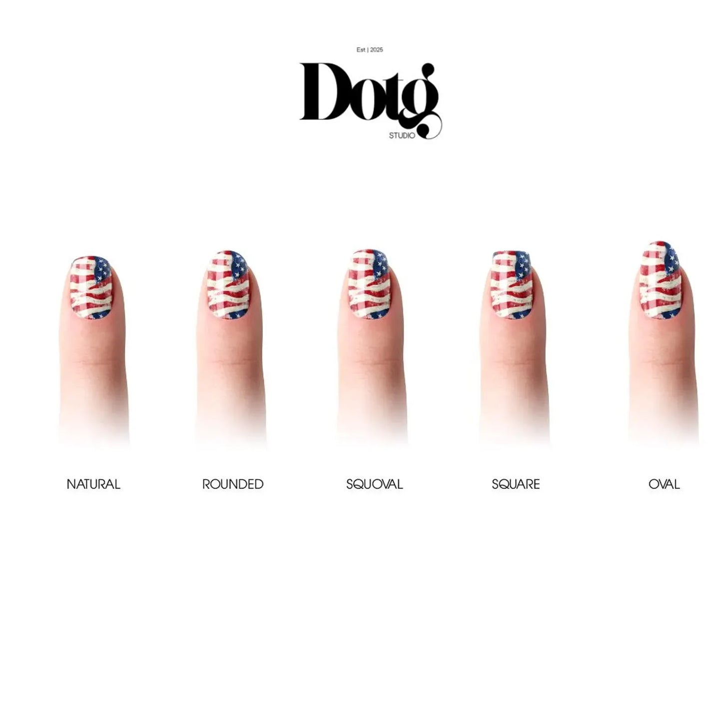 Forth of July Nail Wraps