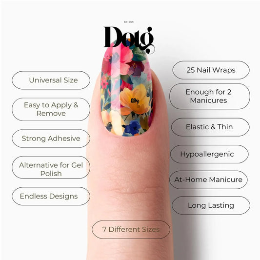 Floral Spring Nail Wraps