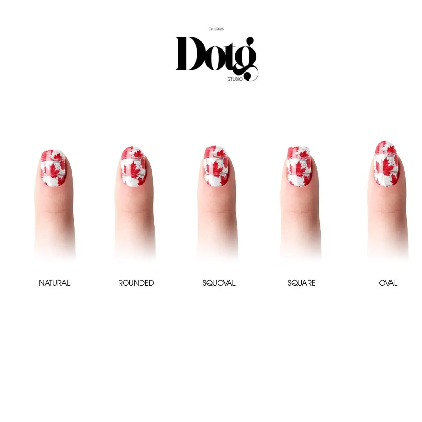 I Am Canadian Nail Wraps