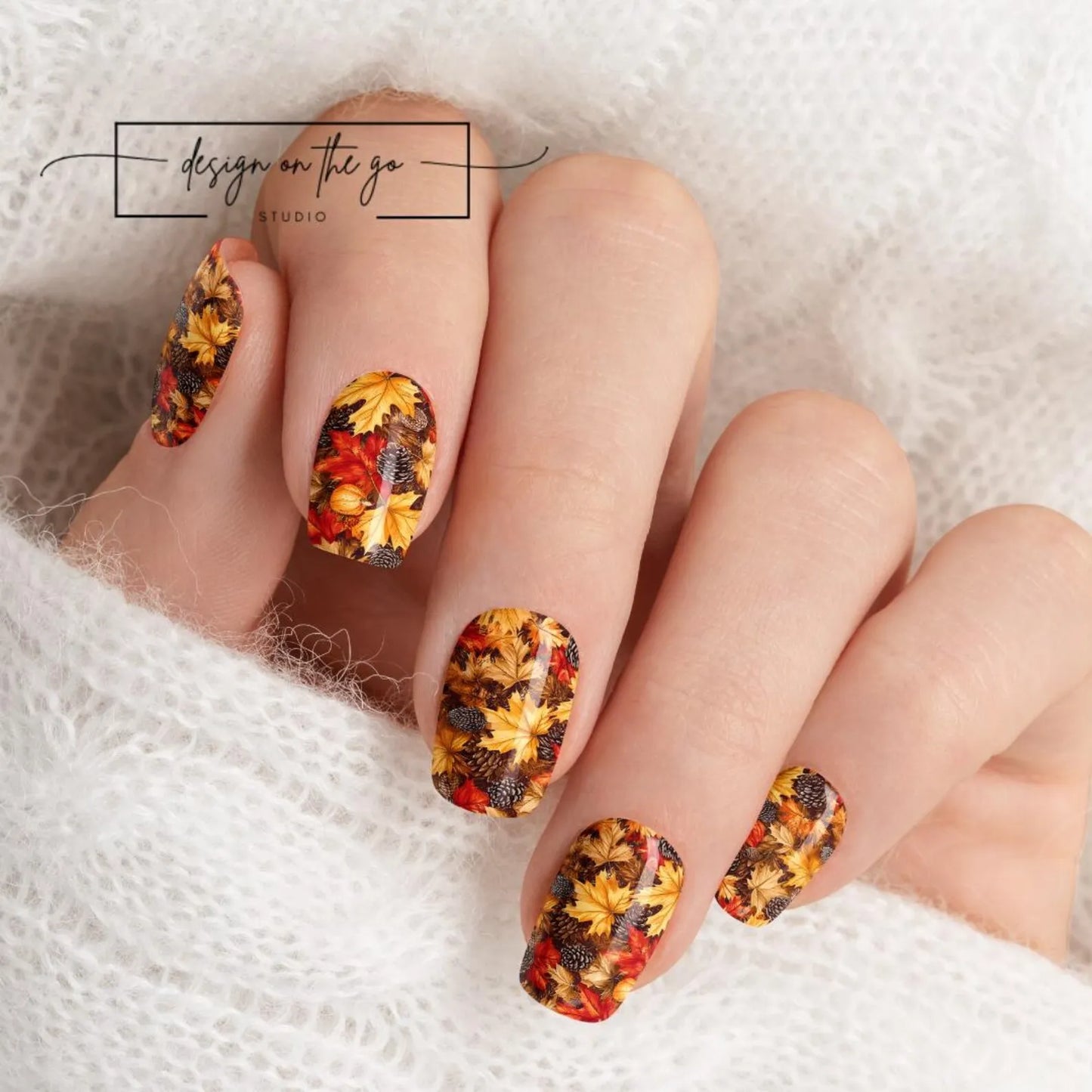 Fall Glaze Nail Wraps