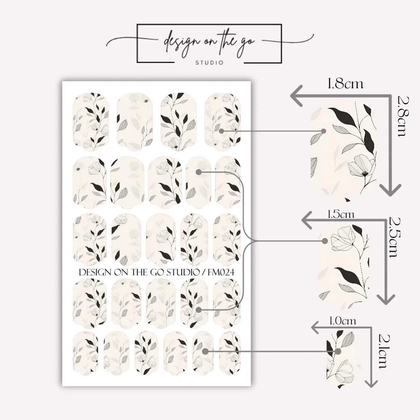 Soft Stem Nail Wraps