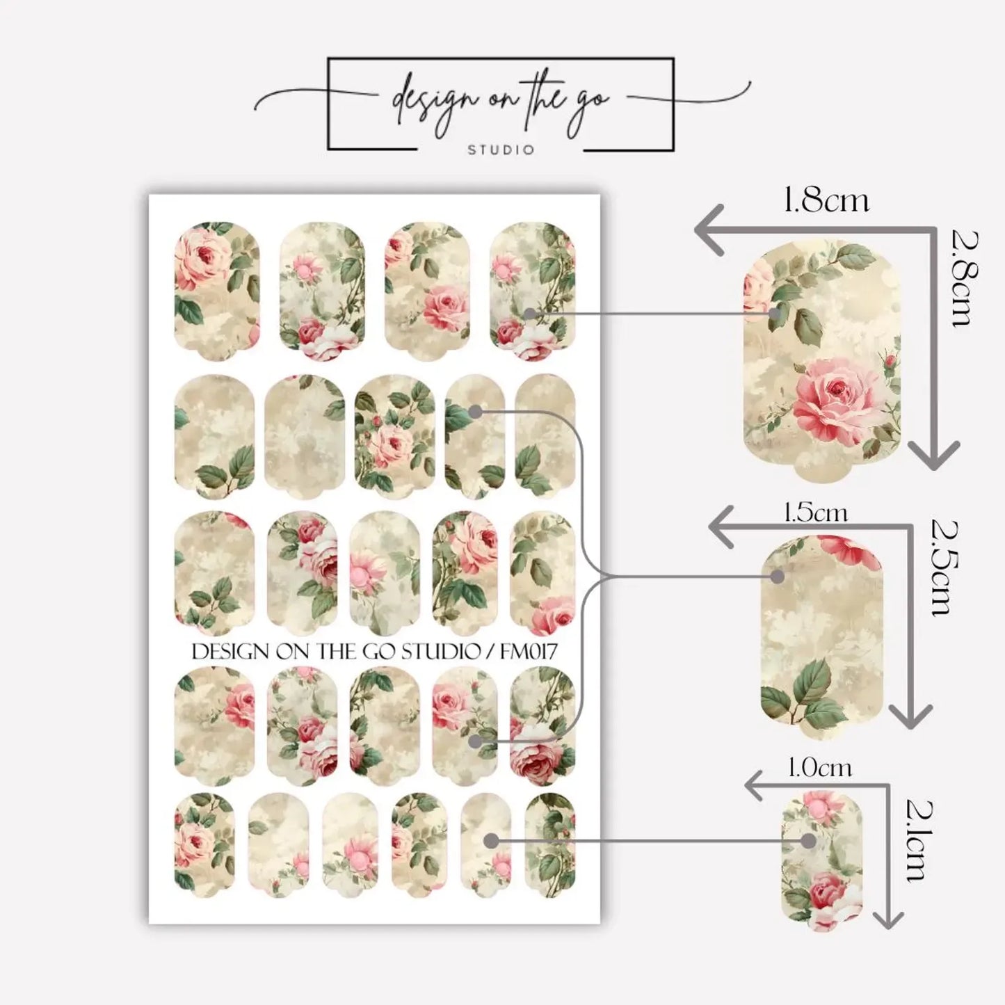 Blush-bud Nail Wraps