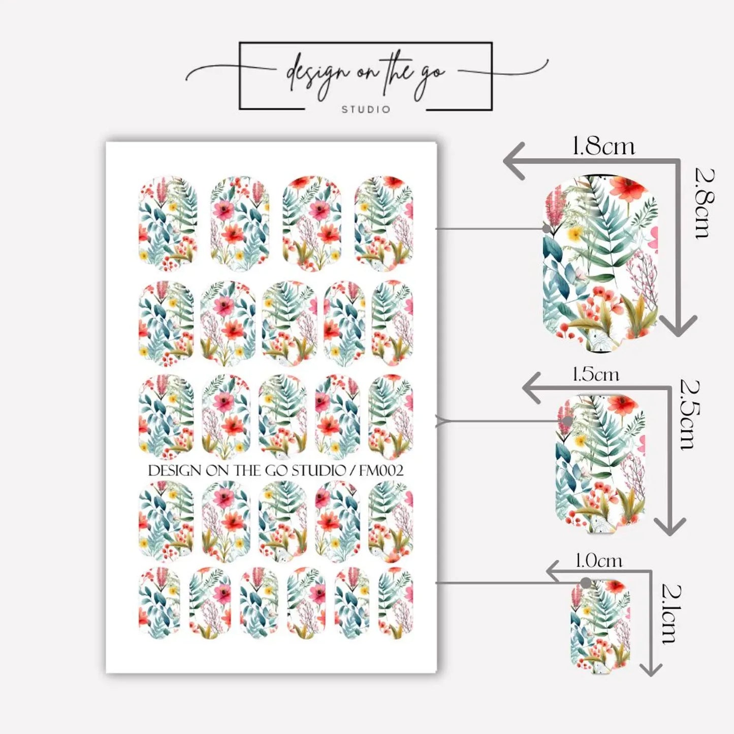 Petal Dance Nail Wraps