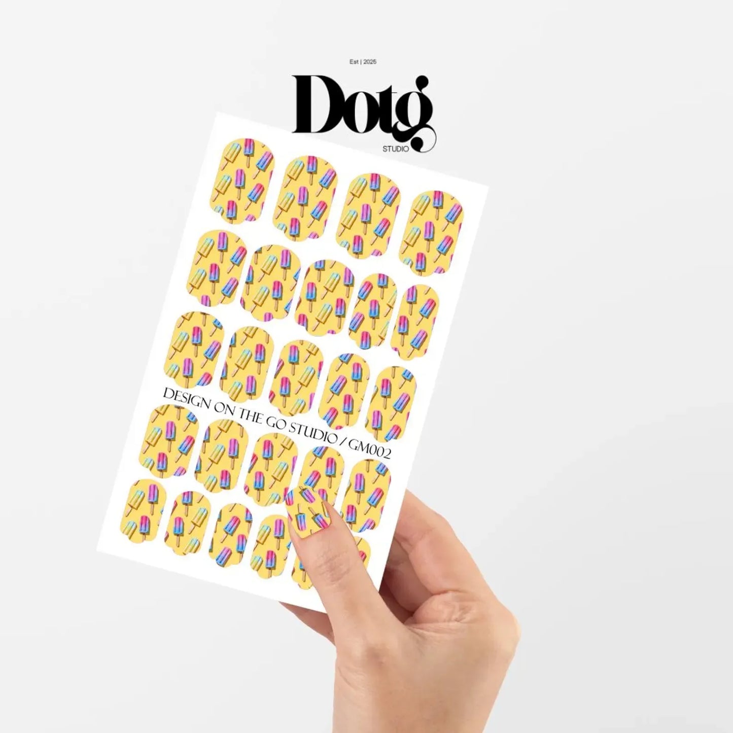 Popsicle Nail Wraps