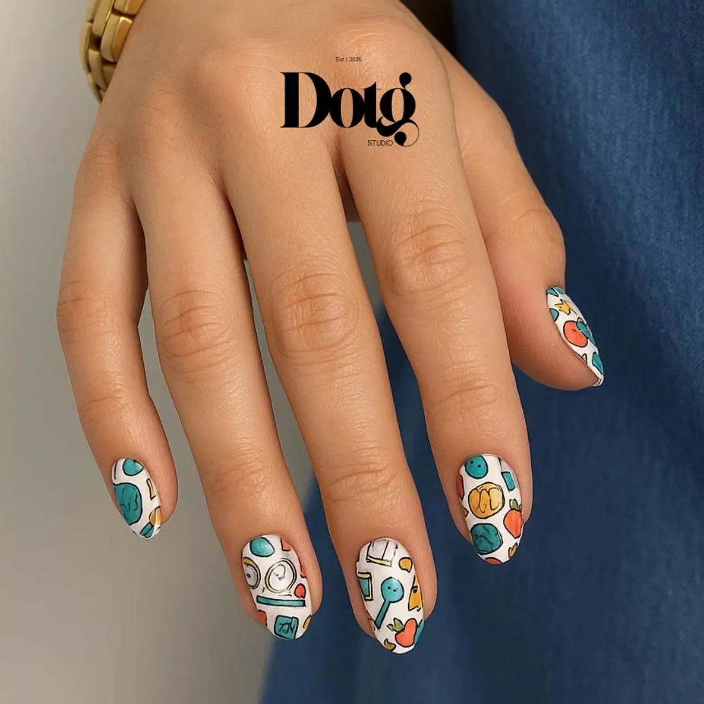 Back To School Nail Wraps