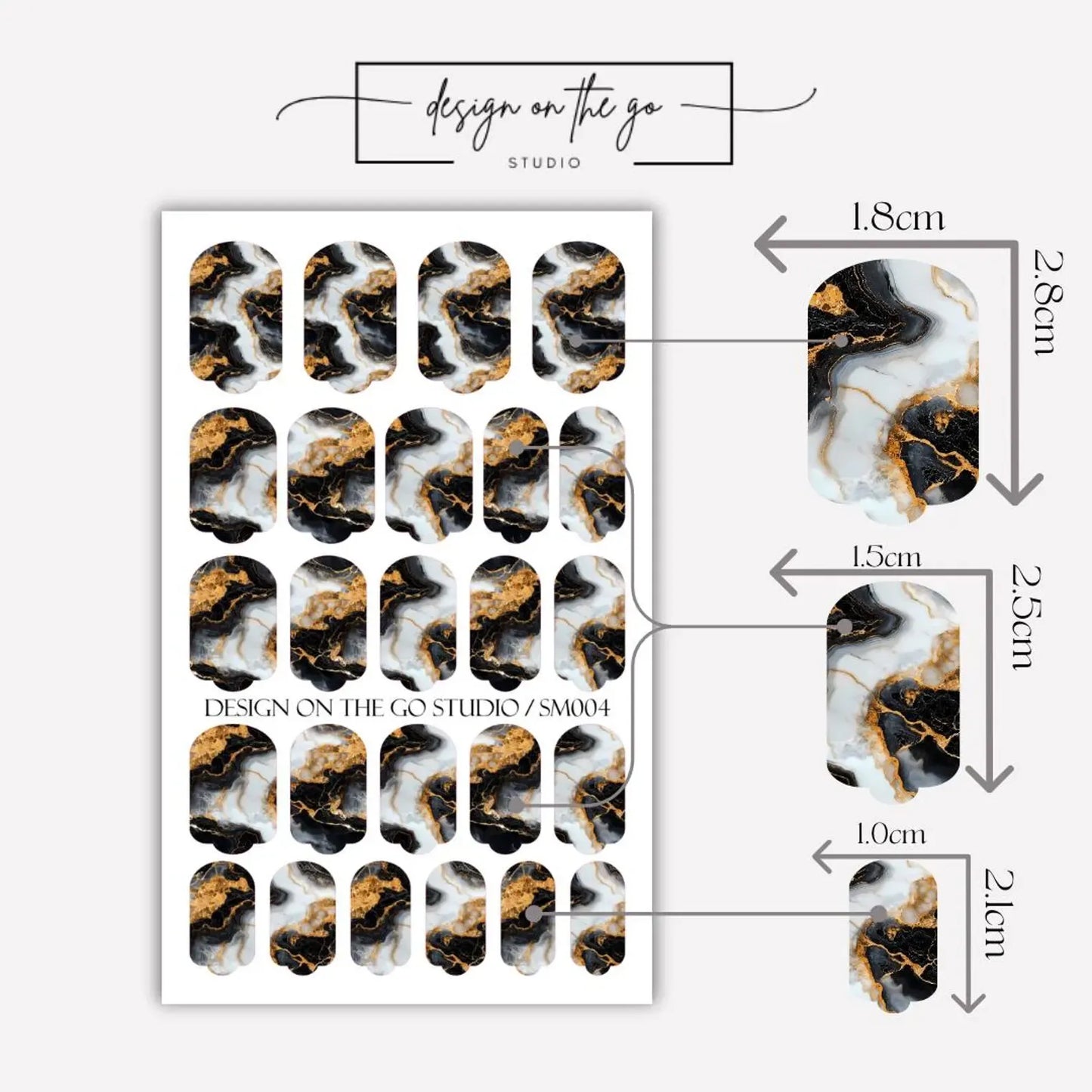 Gilded Luxe Nail Wraps