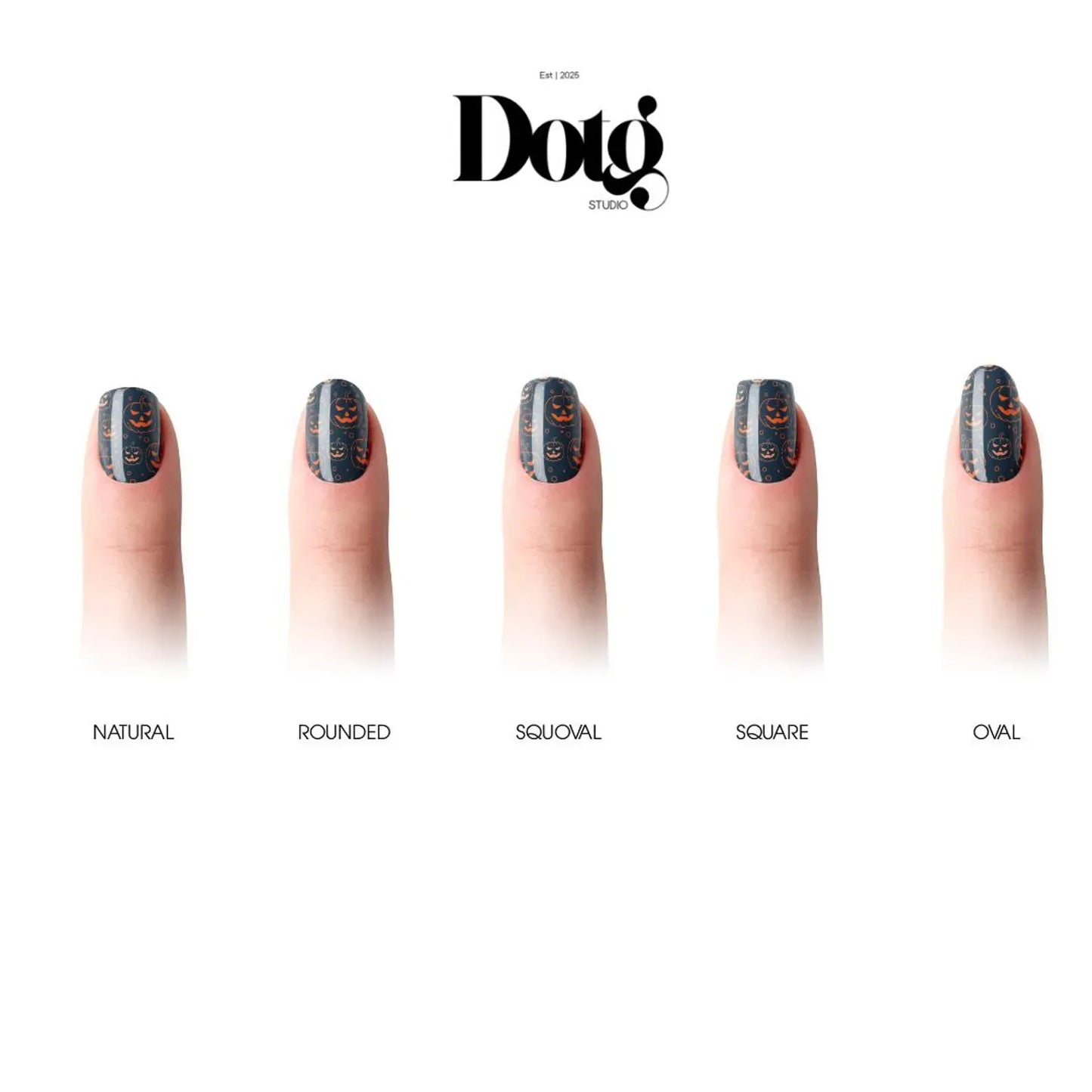 Jack O Lantern Nail Wraps